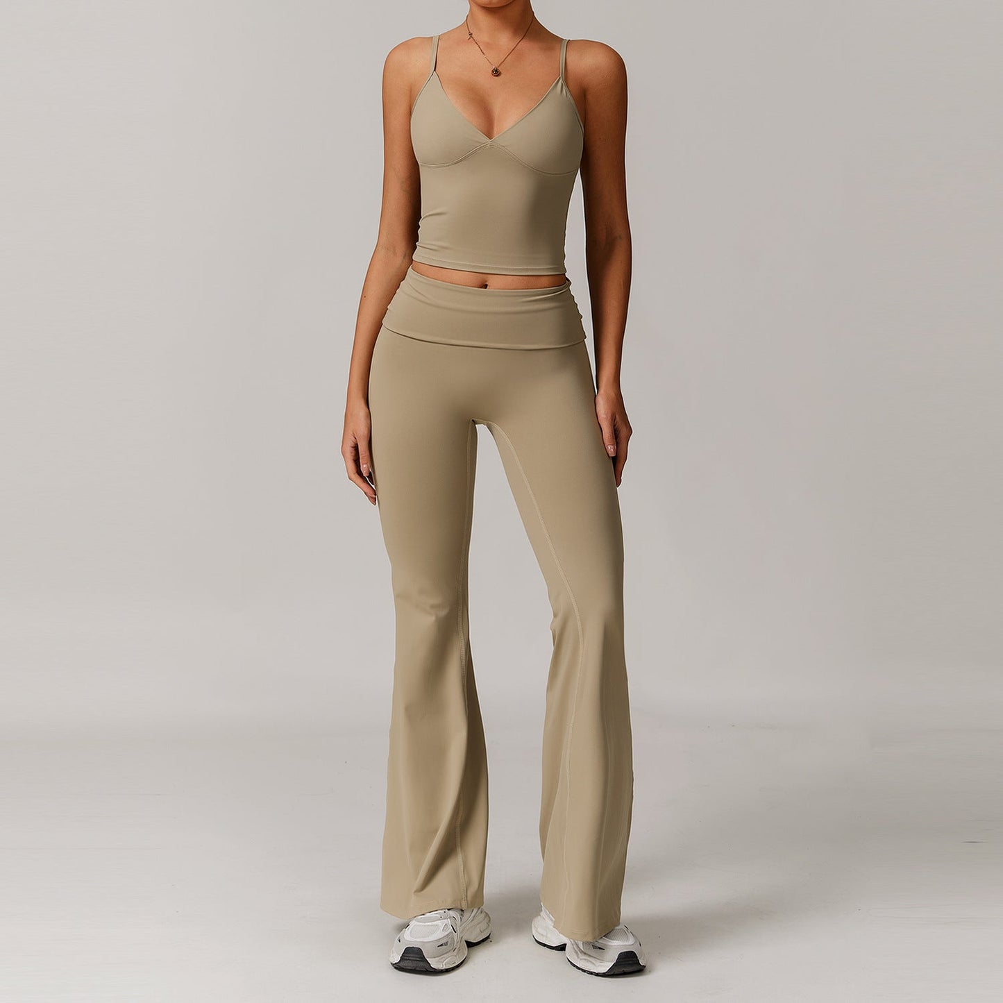 Yoga Sport Set Dames 2-Delig Naadloos Comfortabel Sportkleding