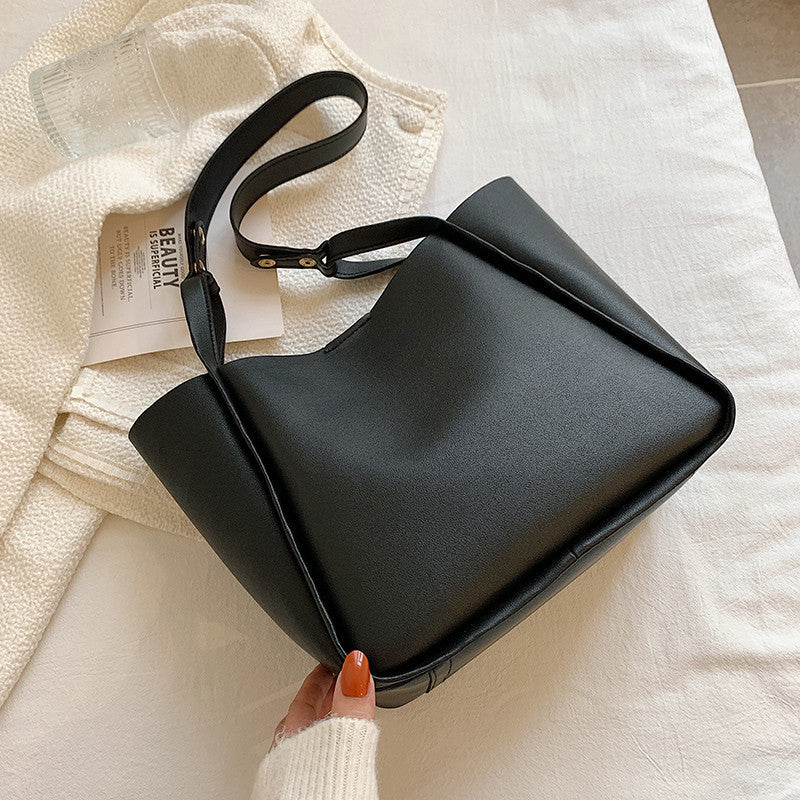 Leren Schoudertas Dames Groot Trendy Design