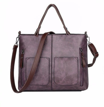 Dameshandtas van PU-leer Elegante Stijl Zwarte Kleur