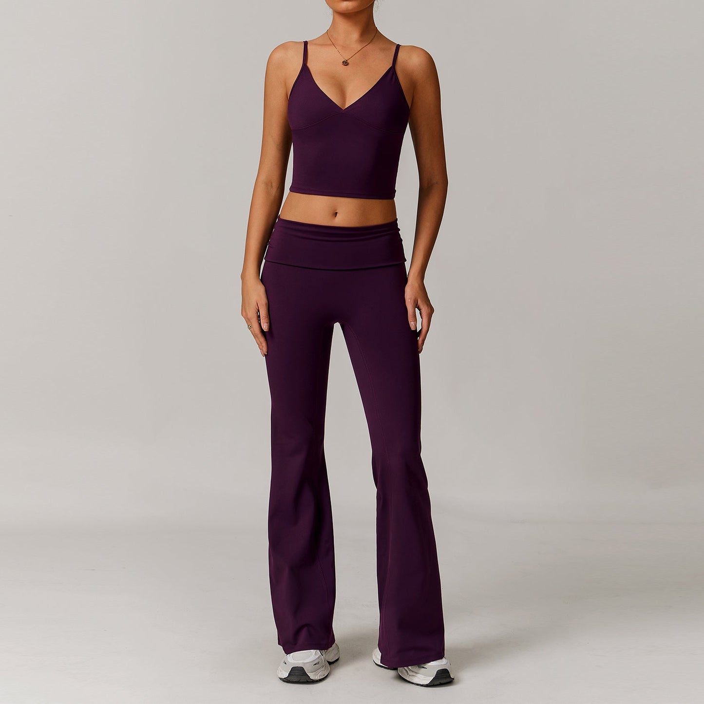 Yoga Sport Set Dames 2-Delig Naadloos Comfortabel Sportkleding