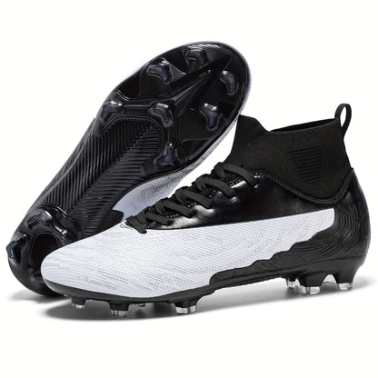 Heren Voetbalschoenen met Goede Grip en Hoge Enkel