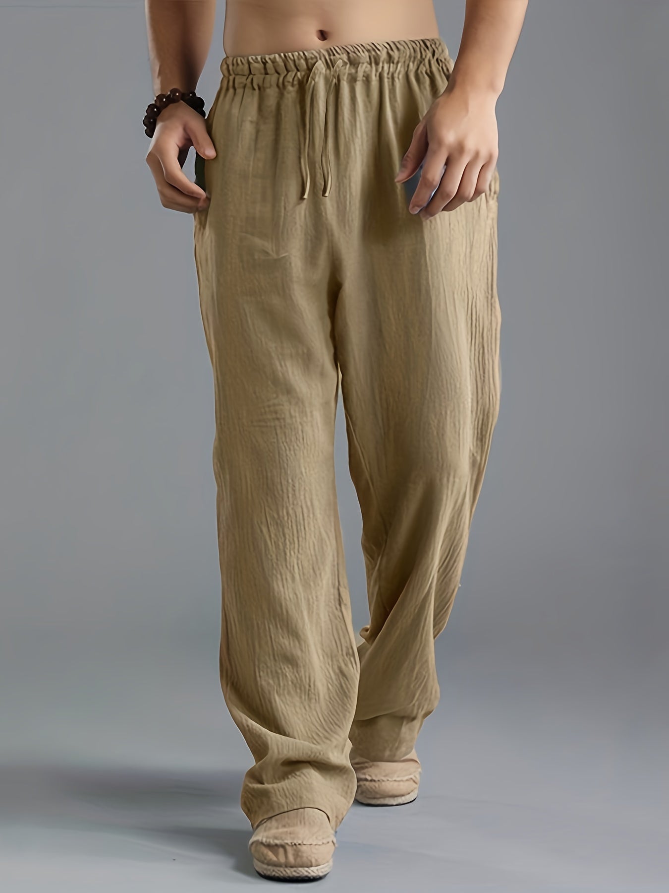 Zomert-shirt van Katoenmix Effen Kleur met Trekkoord - Mode Vibes