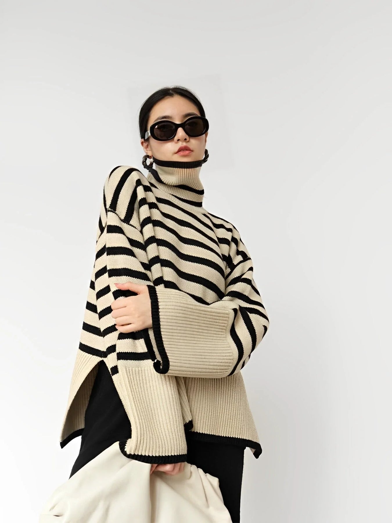 Oversized Katoenen Coltrui voor Dames – Comfortabel & Stijlvol