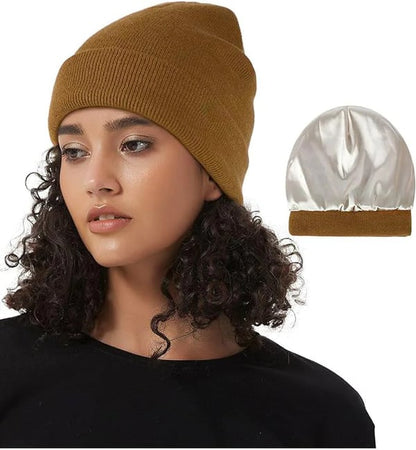 Warme Noorse Muts met Zijden Voering - Mode Vibes