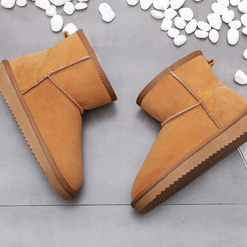 Dames Winterboots Fleece Gevoerd Warm en Waterdicht