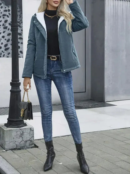 Eleonora | Cappotto elegante con cappuccio