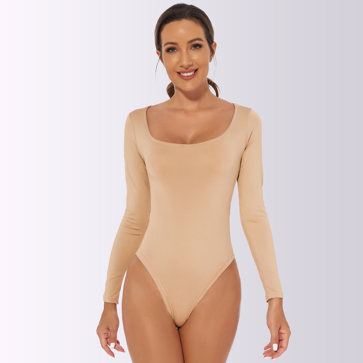 Dames Bodysuit Lange Mouwen Comfortabel Corrigerend