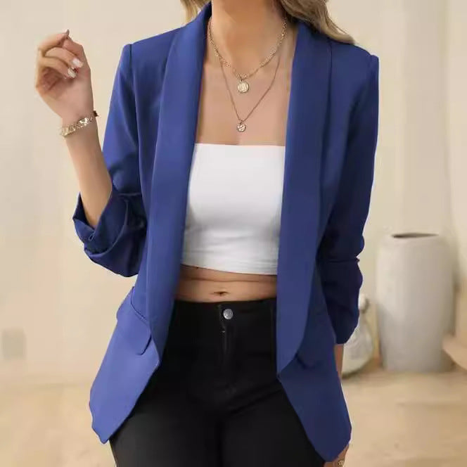 Dames Blazer Trendy Elegante Kantoorkleding