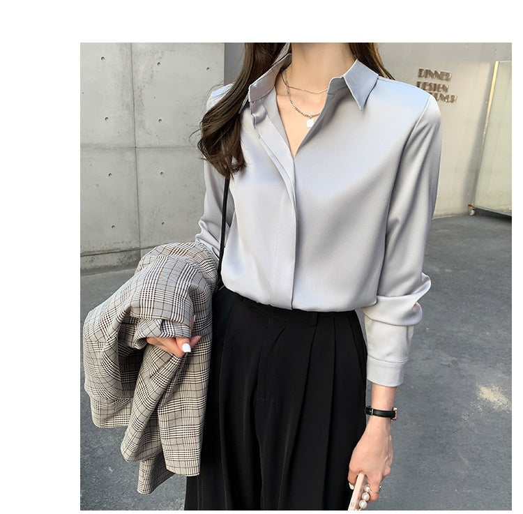 Dames Blouse Elegante Stijlvolle Korte Mouw