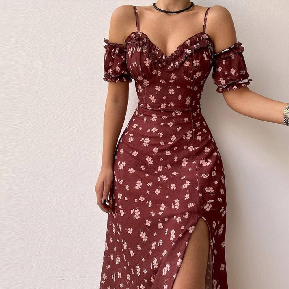 Cocktailjurk V-hals Korte Jurk Party Dress