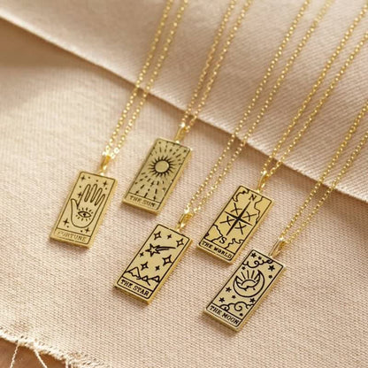 Gelukshanger Tarot Kaart Seraphina Vintage Stijl