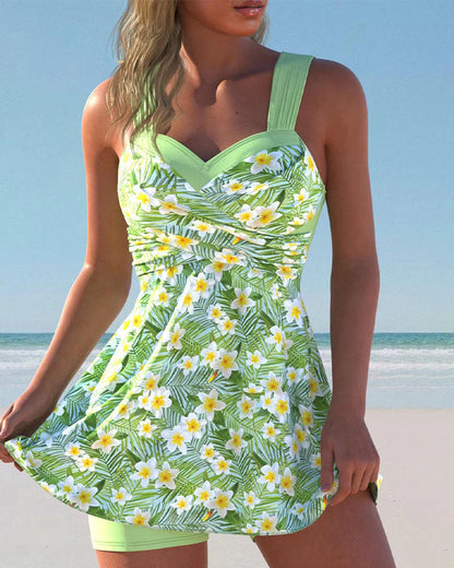 Badpakset Bloemenprint Vrouw - Mode Vibes