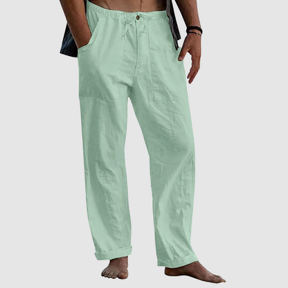 Marx – Casual Linnen Broek Voor Heren