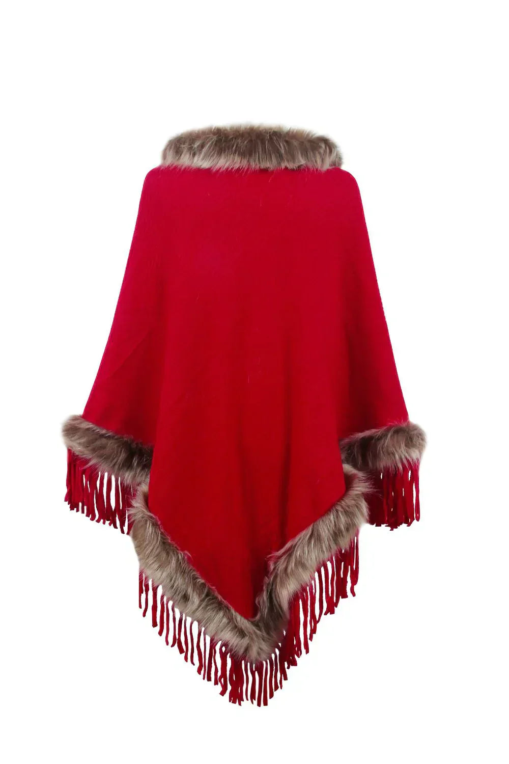 Dames Poncho Warm en Stijlvol voor Winter