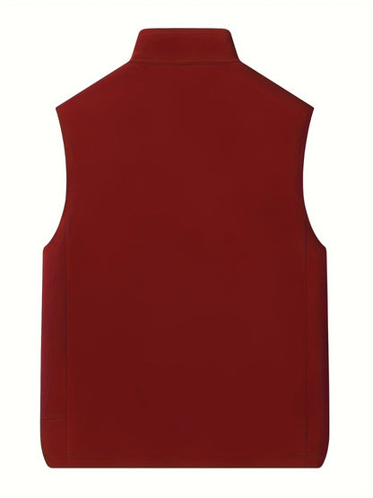Ignazio | Gilet con zip foderato in pile
