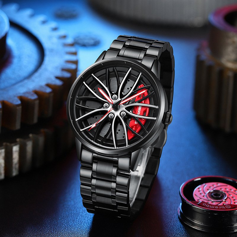 Heren Horloge Racewagen Stijl Vol Automatisch