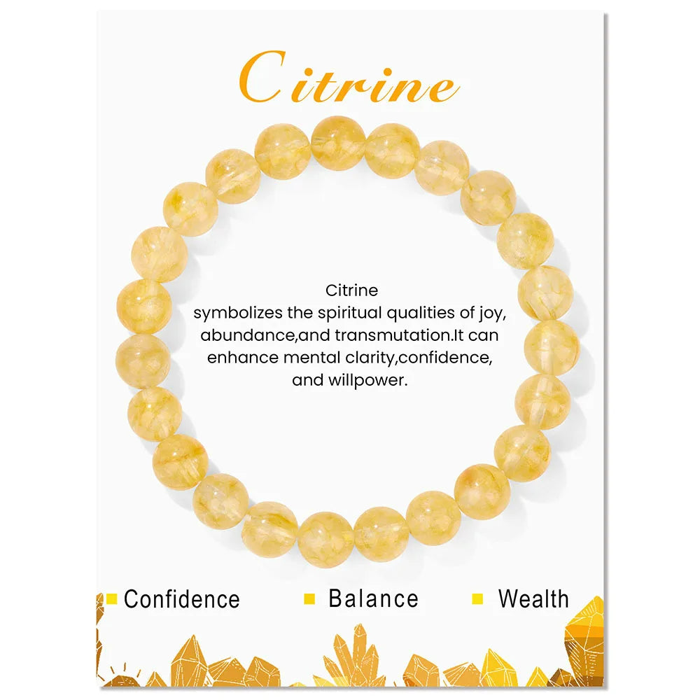 Kristal Armband Natuursteen Energie Sieraden Aria