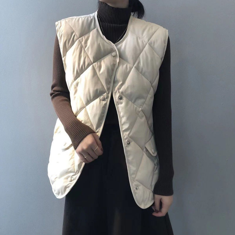 Dames Bodywarmer Gewatteerd Quilted Jacket