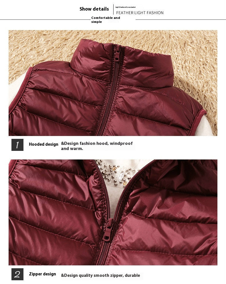 Dames Bodywarmer Lichtgewicht Gewatteerd Warme Vest