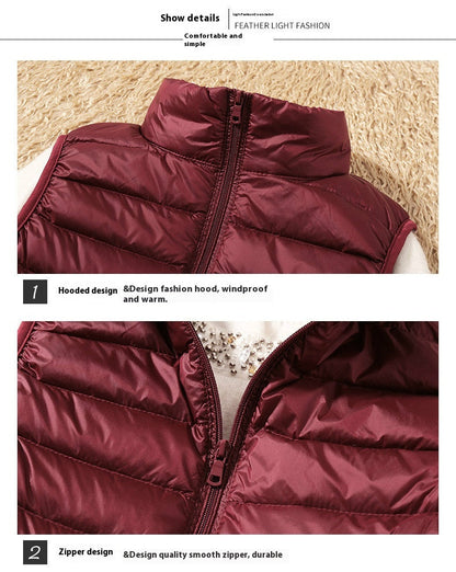 Dames Bodywarmer Lichtgewicht Gewatteerd Warme Vest