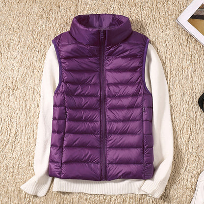 Dames Bodywarmer Lichtgewicht Gewatteerd Warme Vest