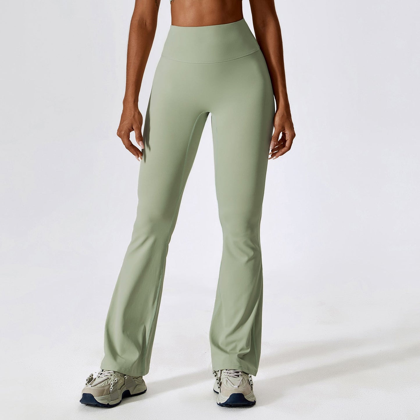 Dames Yoga Legging Flared Zacht en Comfortabel