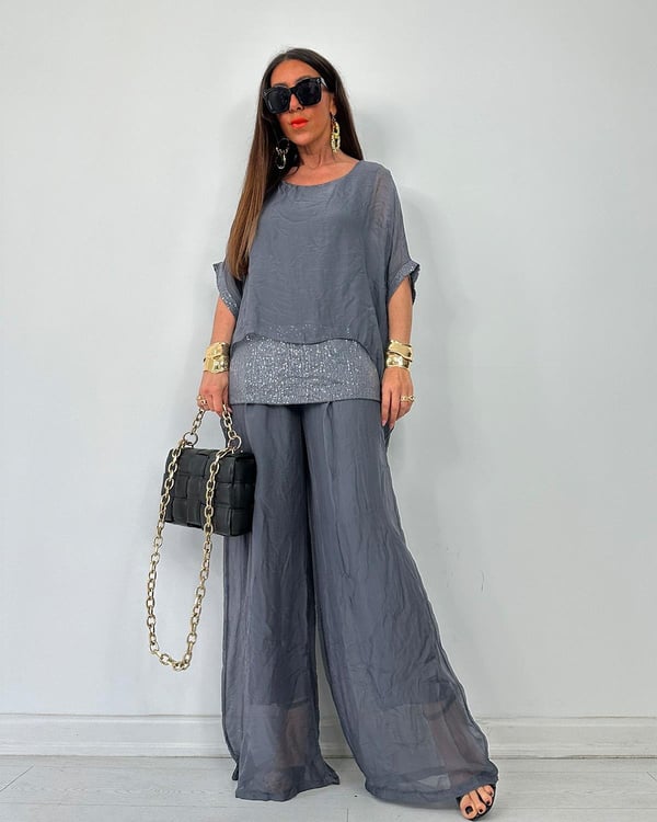 Dames Tweedelige Set Nore Comfortabele Kleding