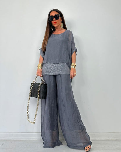 Dames Tweedelige Set Nore Comfortabele Kleding
