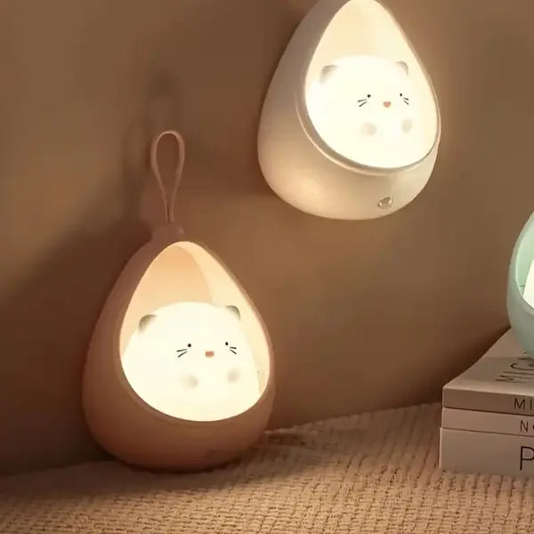 Katten Nachtlampje PurrLight Zacht Licht - Mode Vibes