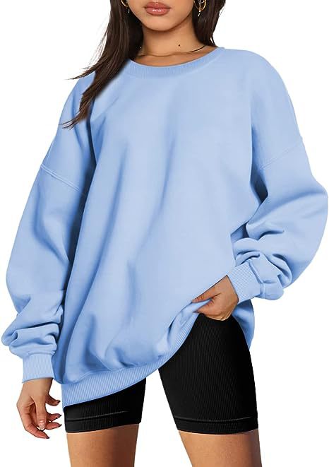 Dames Oversized Trui Ronde Hals Zacht Basic Model