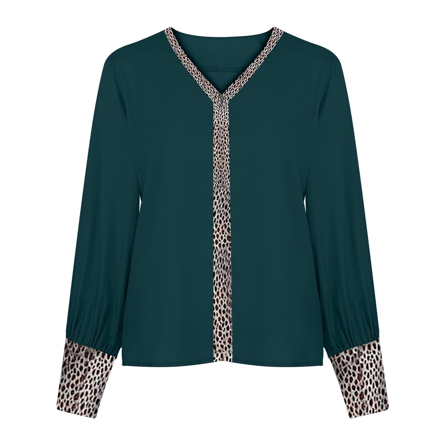 Elegante Luipaardprint Blouse - StijlvolChic