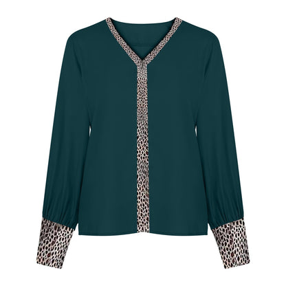 Elegante Luipaardprint Blouse - StijlvolChic