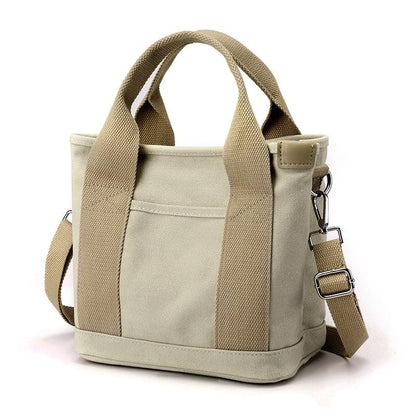 Kleine Canvas Schoudertas voor Dames City Sling Stijlvol