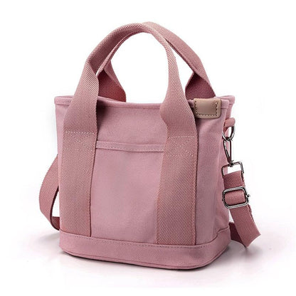 Kleine Canvas Schoudertas voor Dames City Sling Stijlvol