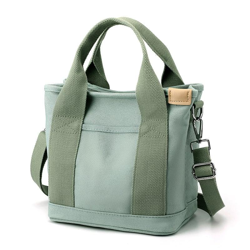 Kleine Canvas Schoudertas voor Dames City Sling Stijlvol
