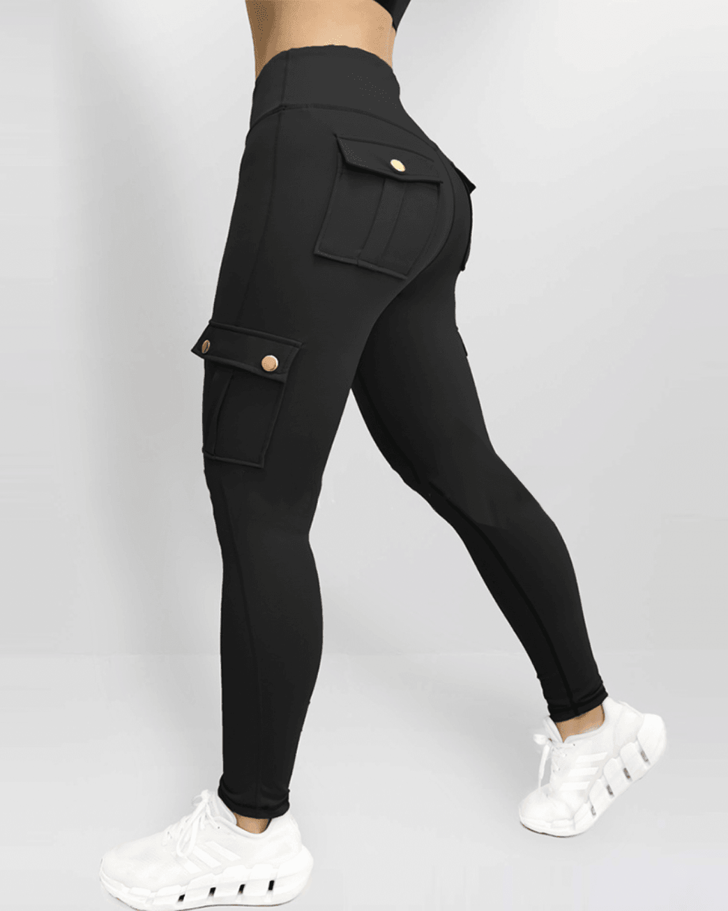 Elastische Cargo Broek voor Vrouw - Mode Vibes