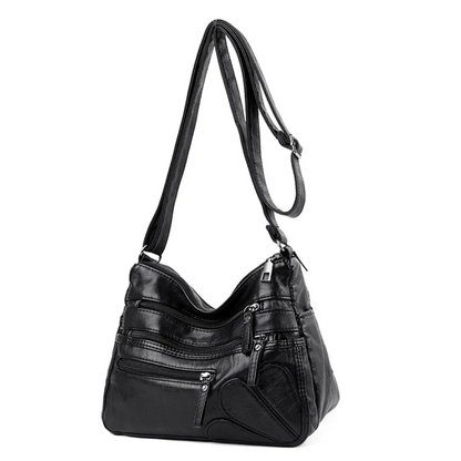 Messenger Tas Vintage Leer Carly Stijl