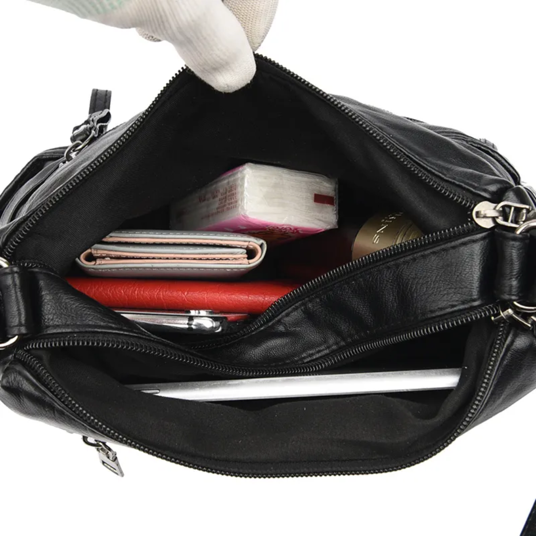 Messenger Tas Vintage Leer Carly Stijl