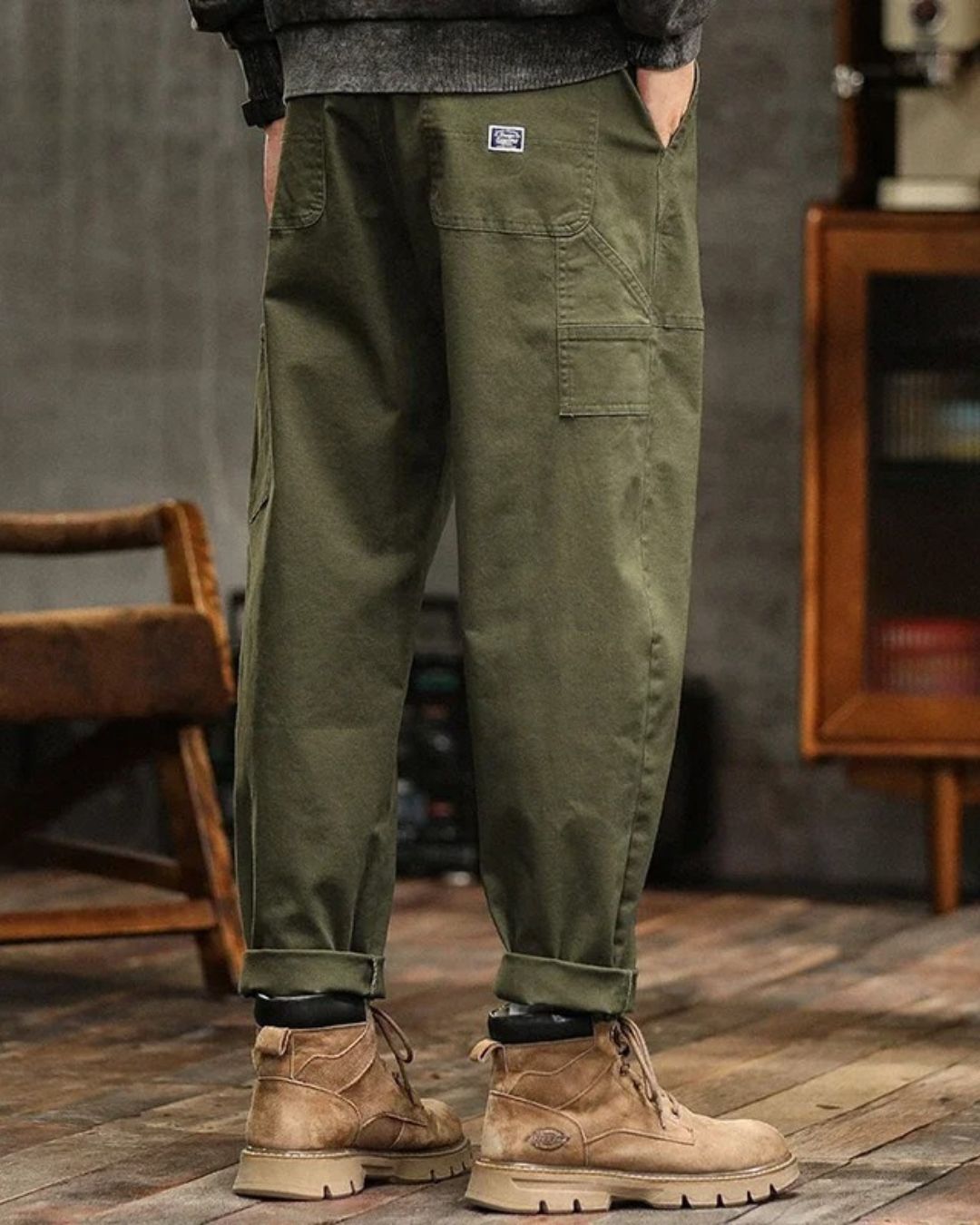 UrbanForge Cargo Broek voor Heren met Utility Pocket Panels