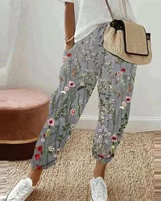 Vrouwelijke Sportbroek Comfortabele Modische Broek