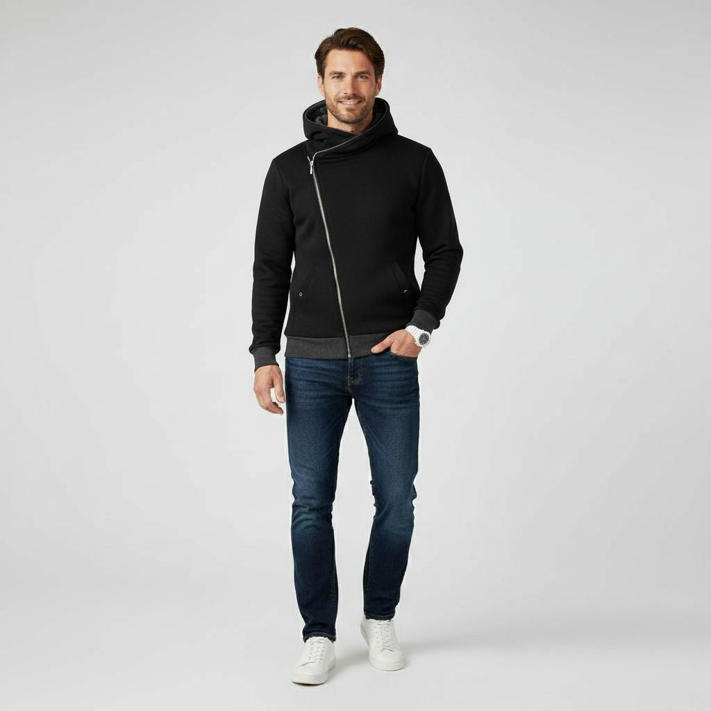 Stijlvolle Heren Hoodie Slim Fit - Mode Vibes