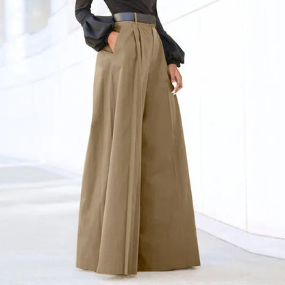 Dames Hoge Taille Broek Wijde Pijpen Comfortabel