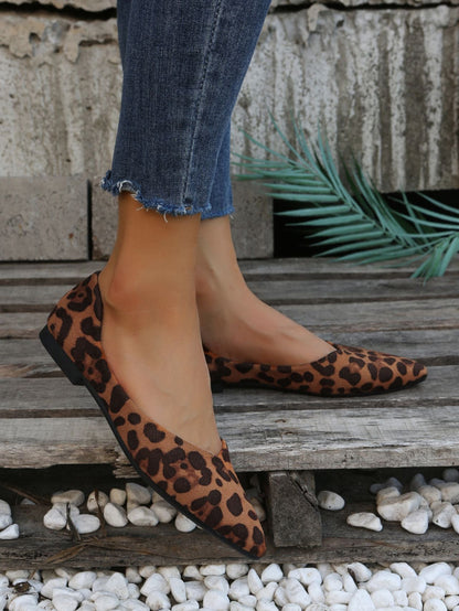 Dames Panterprint Ballerina's Flats Elegante Schoenen