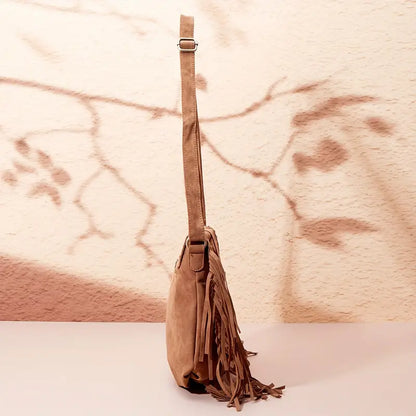 Crossbody Tas met Kwastje voor Dames Klein en Stijlvol