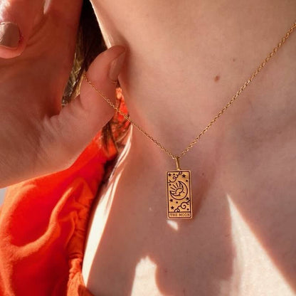 Gelukshanger Tarot Kaart Seraphina Vintage Stijl