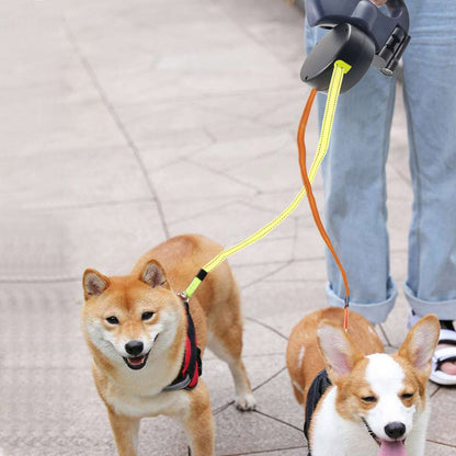Dubbele Hondenriem voor 2 Honden, Ideaal voor Hondenliefhebbers