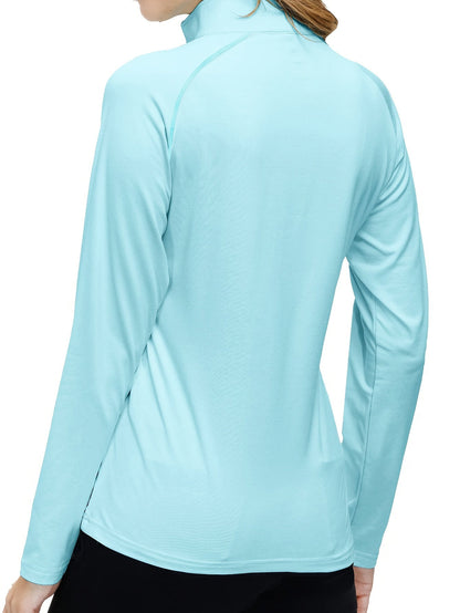 Dames Sportshirt Lange Mouwen Trainingsshirt Nadira