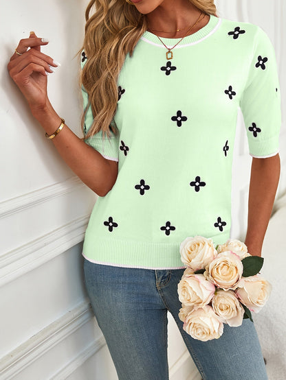 VELANORA - Pullover Met Ronde Hals