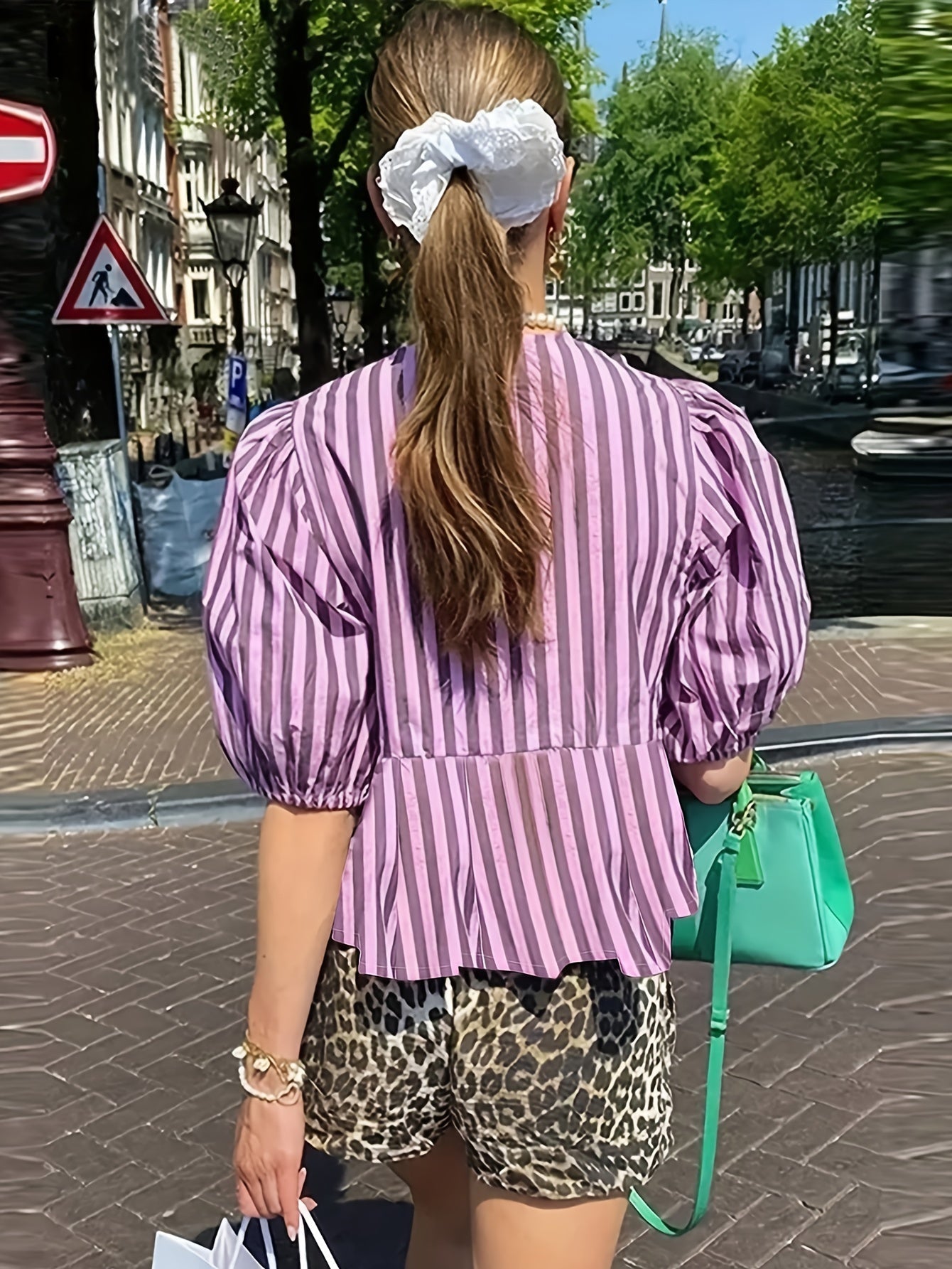 Casual Strepen Top voor Lente en Zomer - Mode Vibes