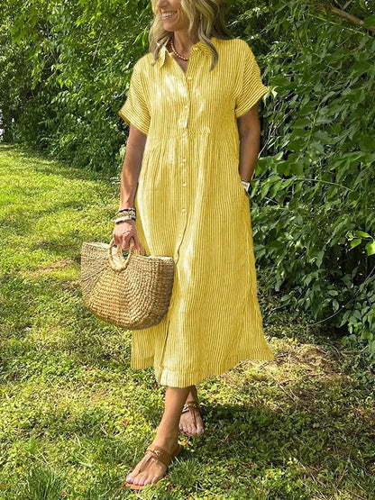 Dames Maxi-jurk Vloeiende Pasvorm
